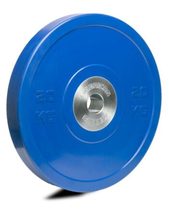 American Barbell Color Pro Bumper Plate 20 Kg
