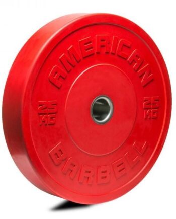 American Barbell Color Sport Bumper Plate 25 Kg