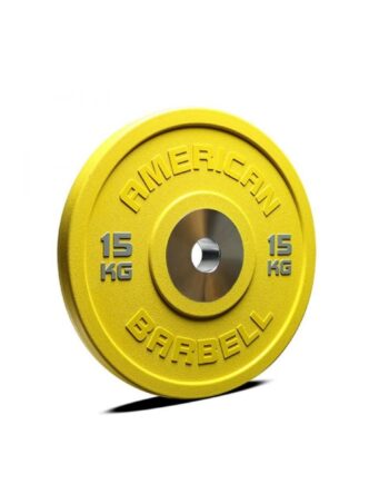 American Barbell Color Urethane Pro Series Bumper Plate 15 Kg