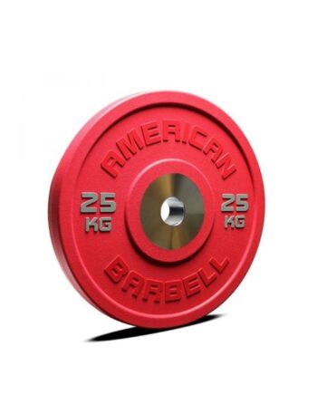 American Barbell Color Urethane Pro Series Bumper Plate 25 Kg