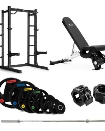 Hr 500 Half Rack Olympic Med Bænk   110 Kg