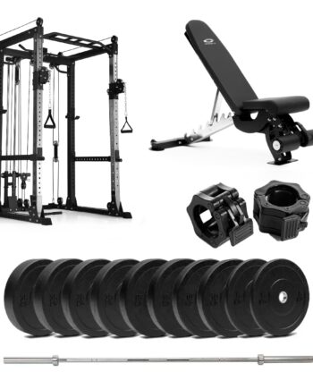 Pr 550 Power Rack Bumper Med Bænk   150 Kg