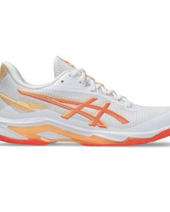 Asics Netburner Ballistic Ff   Women White Vivid Coral