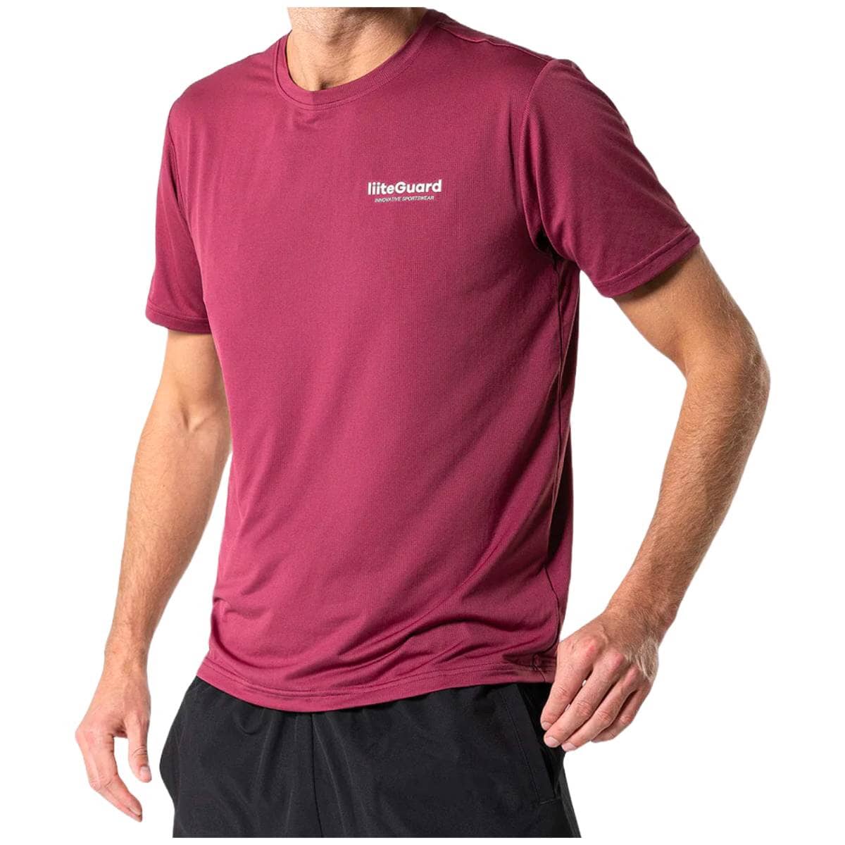 Liiteguard Ground Tech -shirt Men Bordeaux