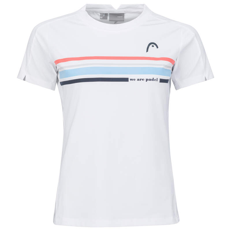 Head Padel Tech  -shirt  Dame  Hvid  Xs