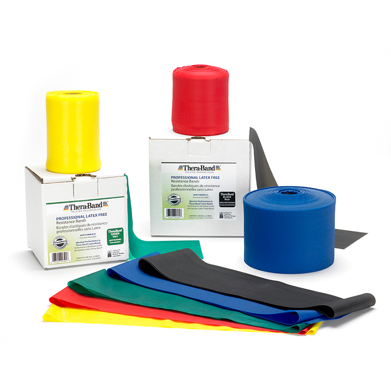 Træningselastik Blå Latexfri 45   Thera-band