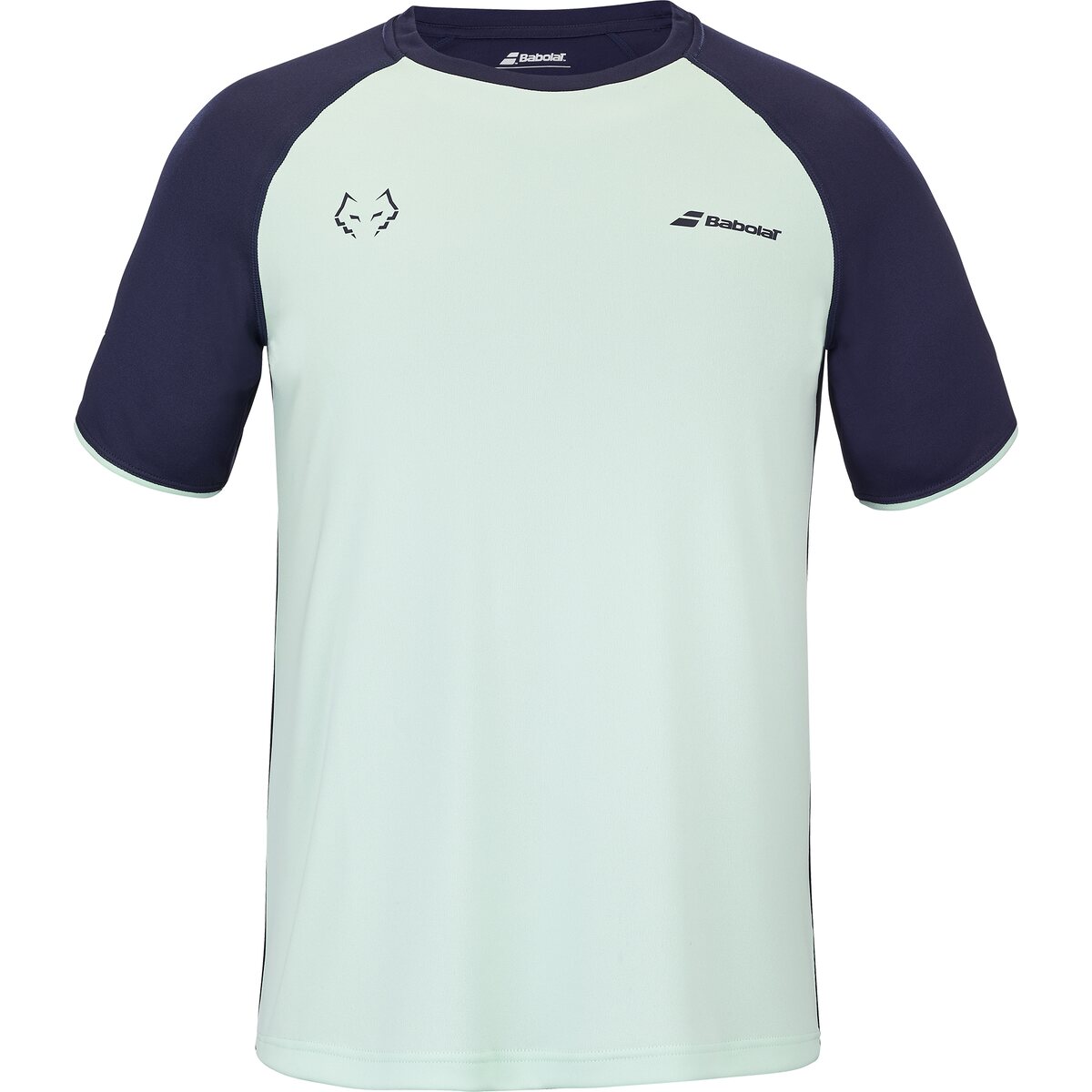 Babolat Crew Neck Tee Juan Lebron Light Green Navy