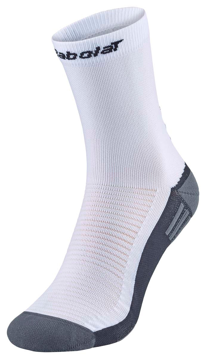 Babolat Padel Mid-calf Strømper  Hvid Sort  39-42