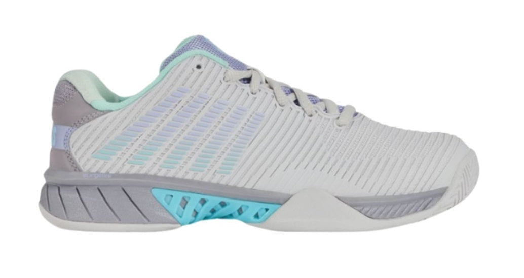 -swiss Hypercourt Express   Women  Nimbus Cloud Lilac Gray Neon Purple  36