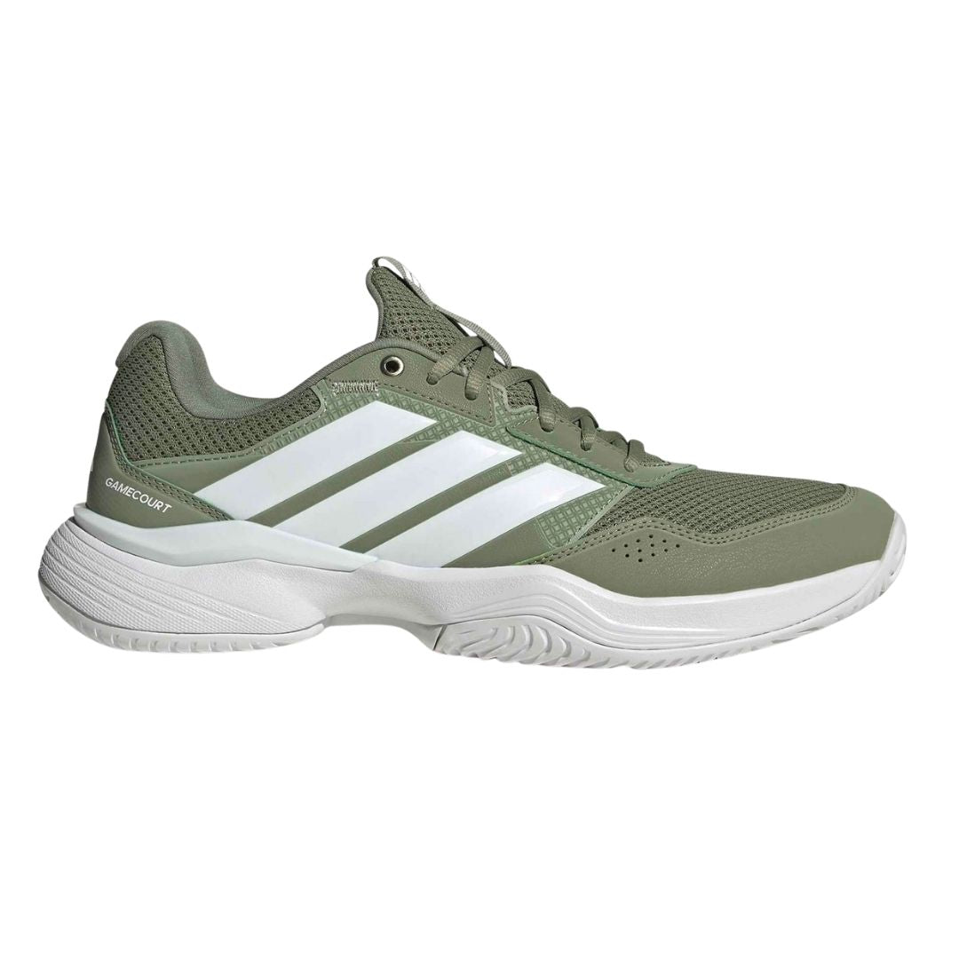 Adidas Gamecourt   Men  Tent Green White  42