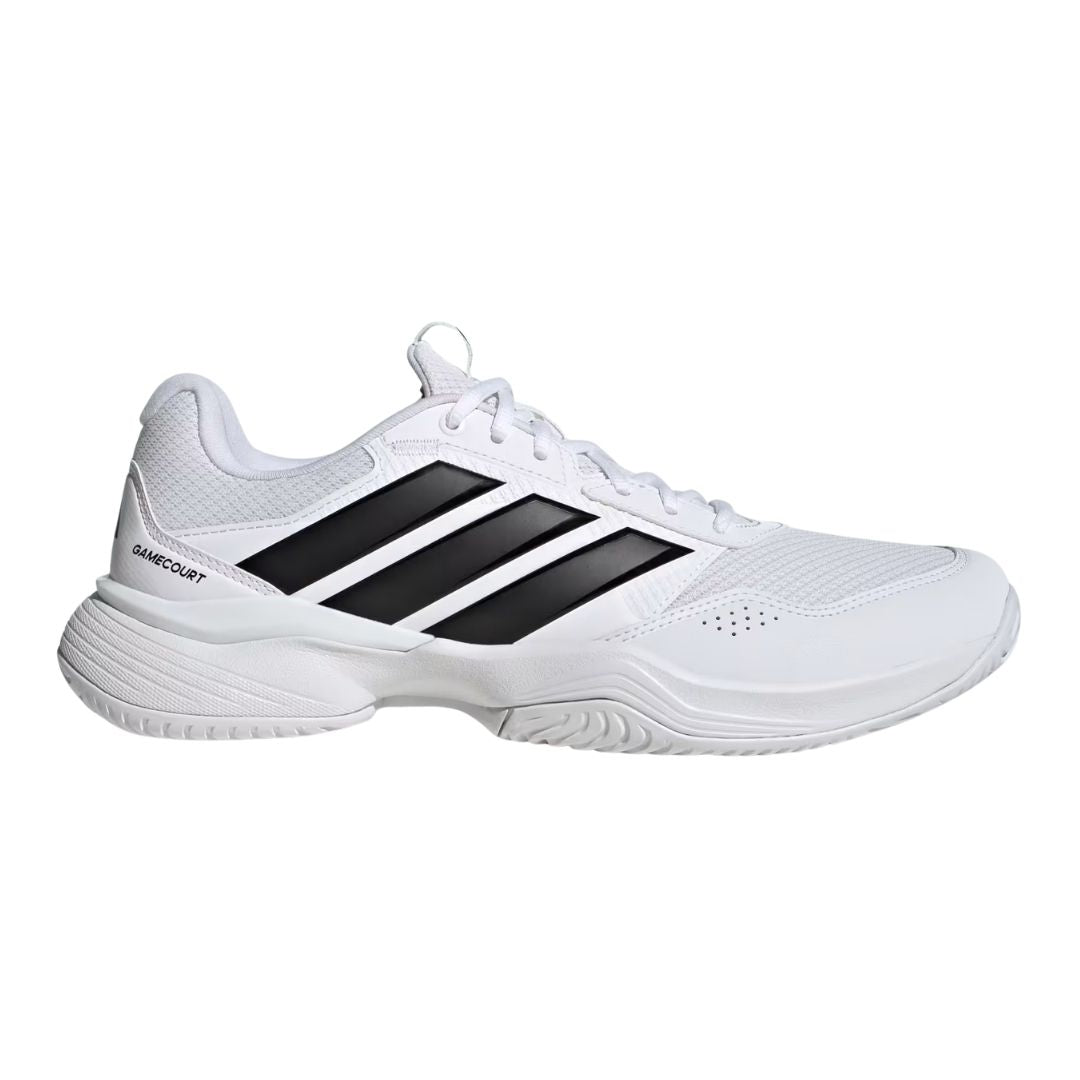 Adidas Gamecourt   Men Wide  Cloud White Core Black Core Black  42