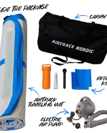 Airtrack Nordic Standard Inkl Elektrisk Pumpe  5m Mint
