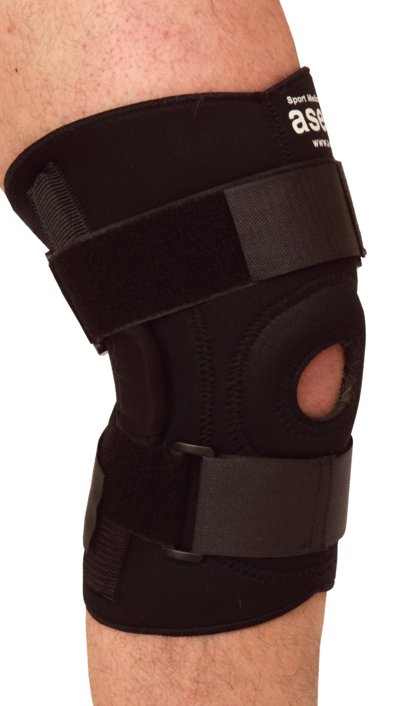 Aserve Knæbandage Inkl Skinne -large