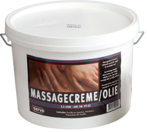 Aserve Massagecreme Liter