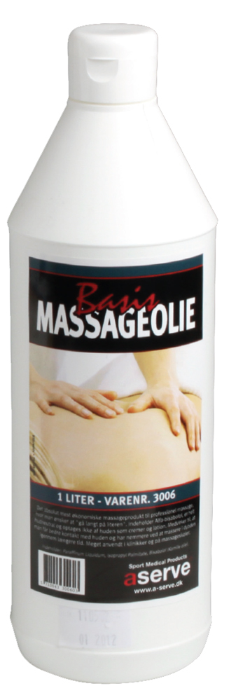 Aserve Massageolie Basis Liter