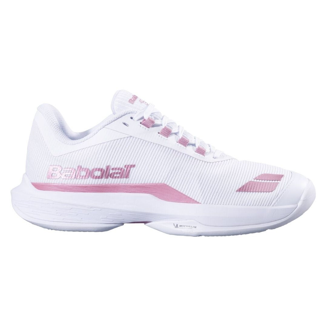 Babolat Jet Tere   Clay Women  White Silver Sky  37