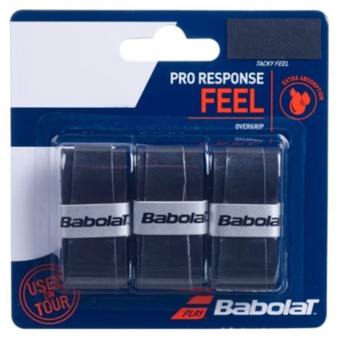 Babolat Pro Response Overgrip  Sort   -pak