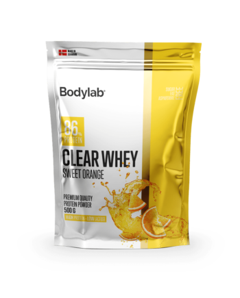 Bodylab Clear Whey Sweet Orange Proteinpulver  500g