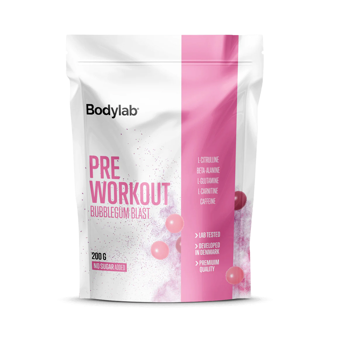 Bodylab Pre Workout Bubblegum Blast 200g