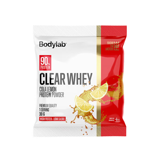 Bodylab Sample Clear Whey Hindbær Rush 30 Gram