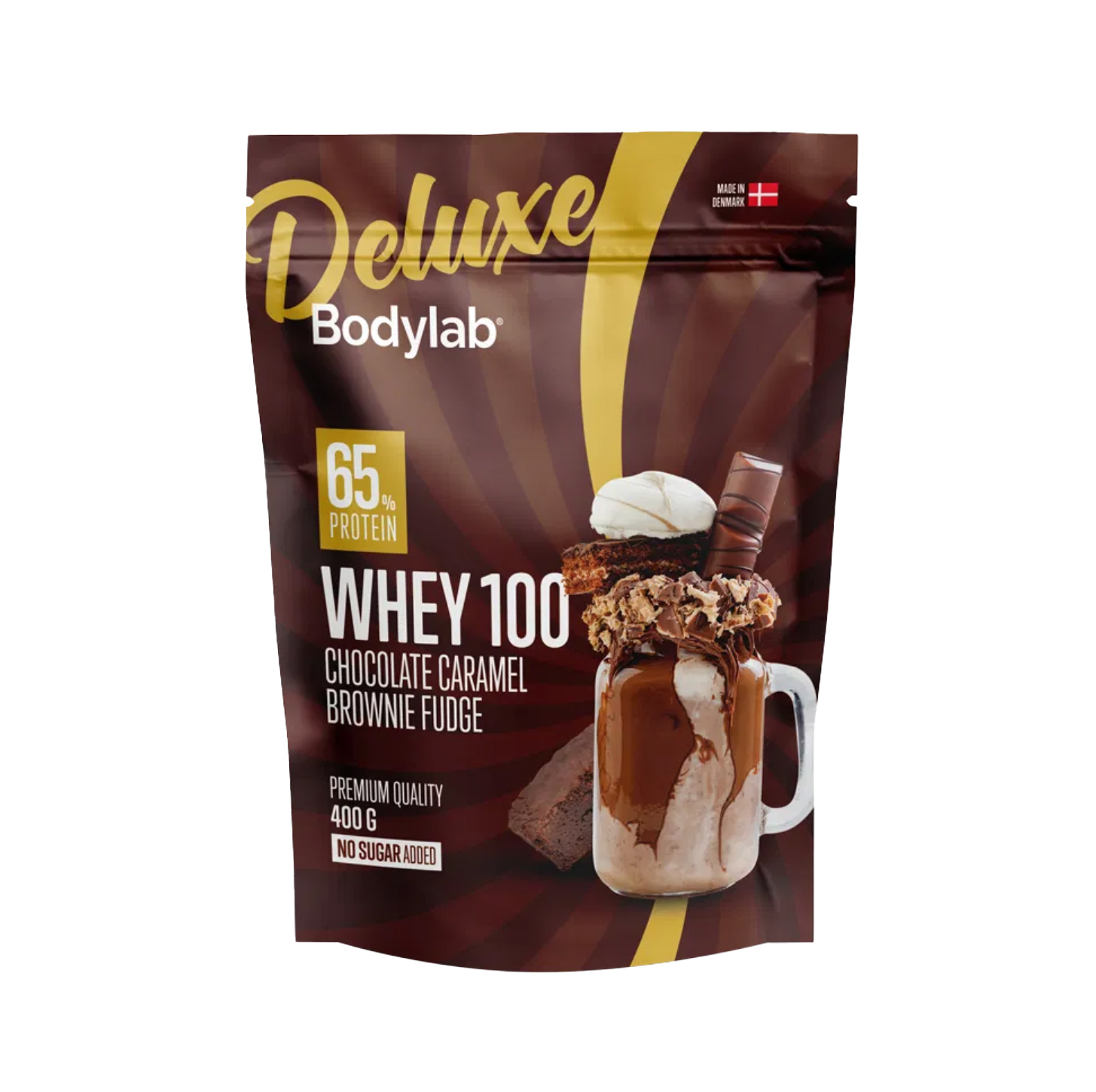 Bodylab Whey 100 Proteinpulver Deluxe Chocolate Caramel Brownie Fudge 4kg