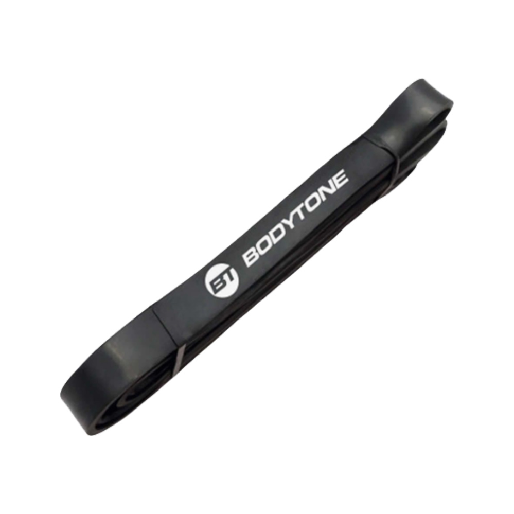 Bodytone Power Band Træningselastik Niveau Let Sort