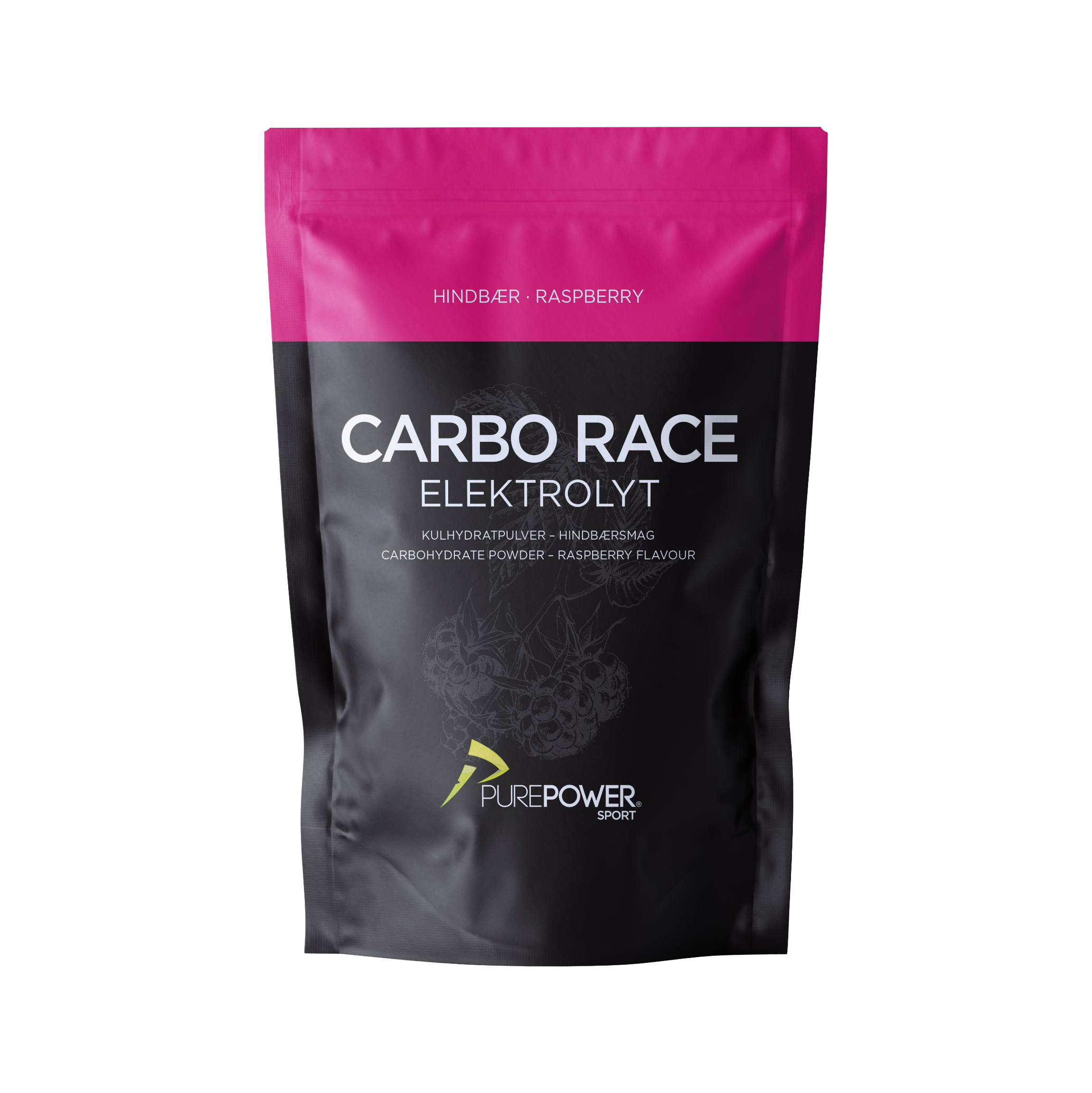 Carbo Race Elektrolyt Hindbær Kg