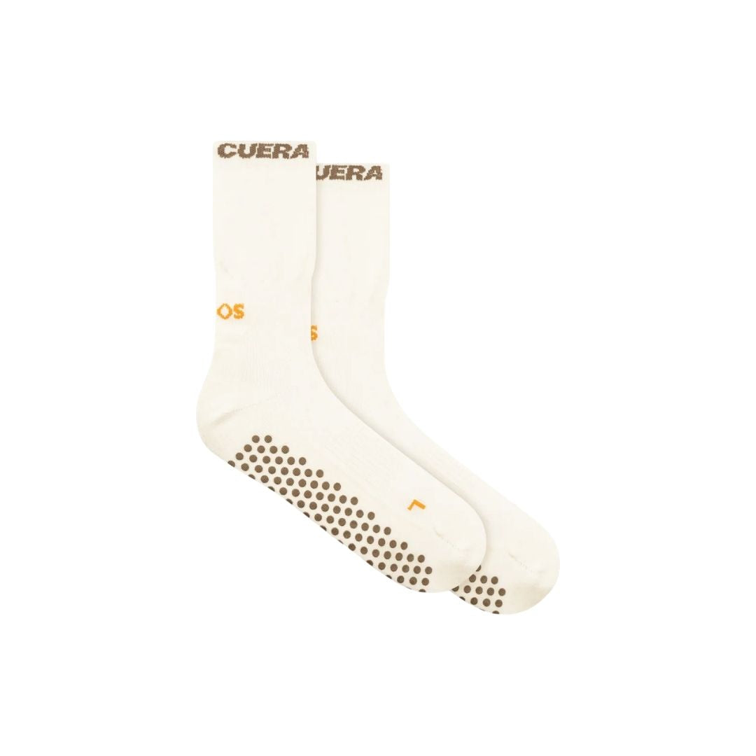 Cuera Oncourt Grip Socks  Off White  36-38