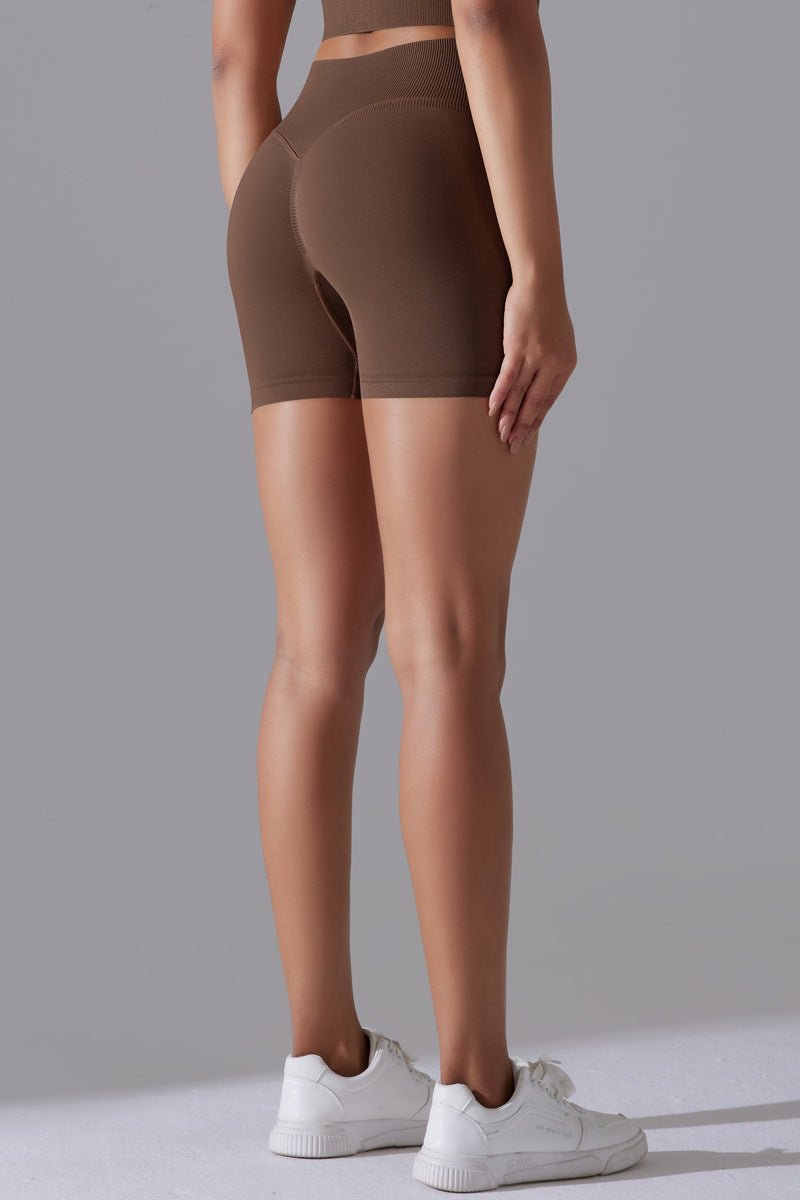 Enduranceflex Scrunch Shorts Coffee Small Coffee
