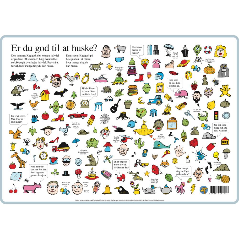 Er Du God Til At Huske Dækkeserviet