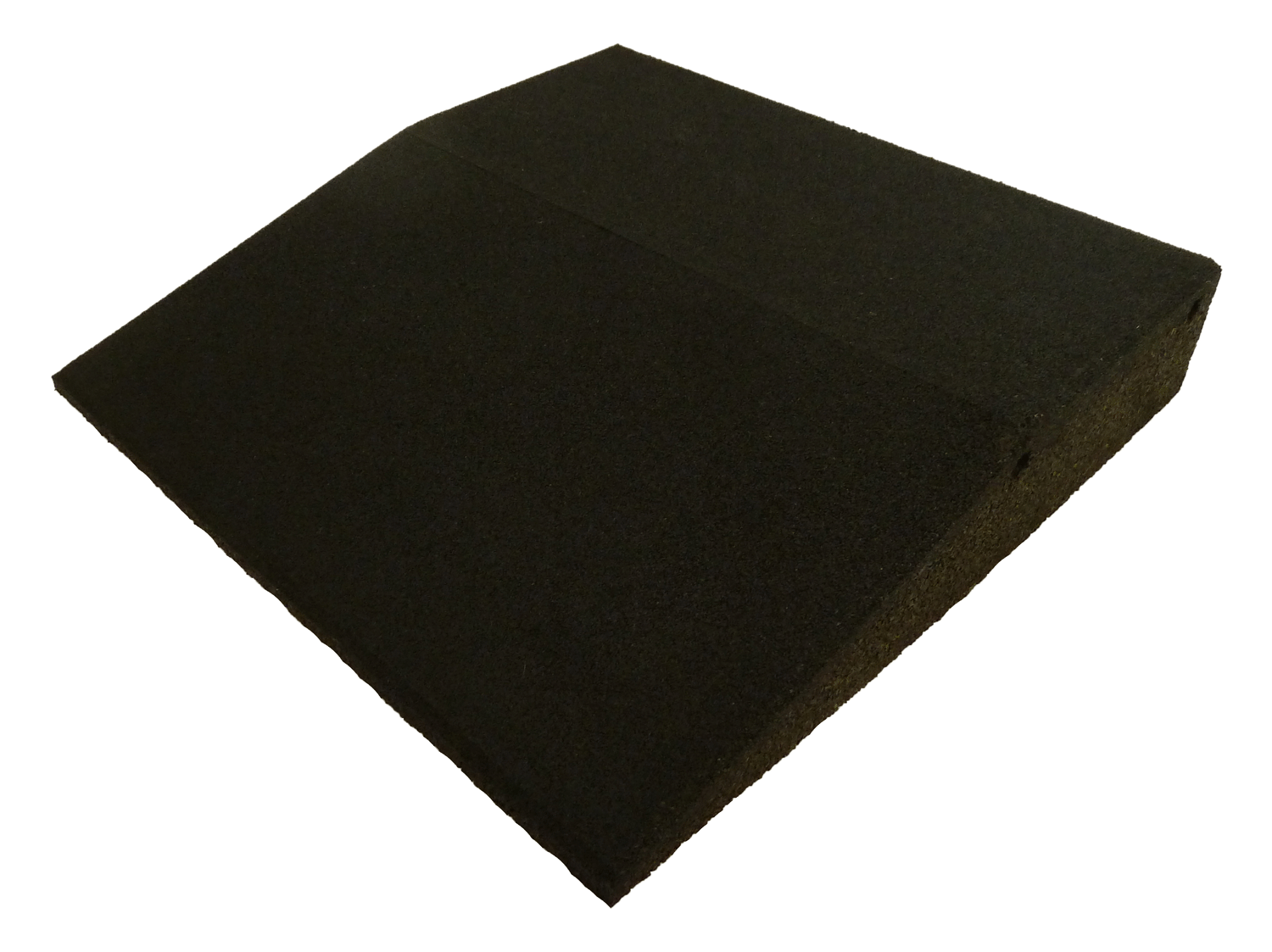 Ergofloor Ergoplay Impact Gummifliser Faldunderlag Rampe 500x500x90 Mm Sort