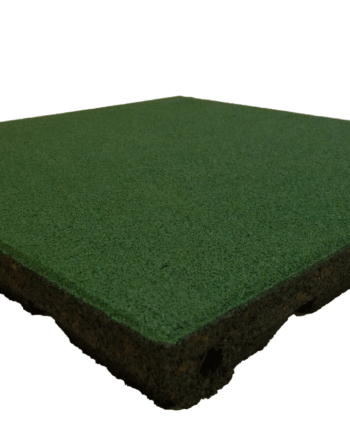 Ergofloor Ergoplay Impact Gummifliser   Faldunderlag 500x500x60 Mm Grøn