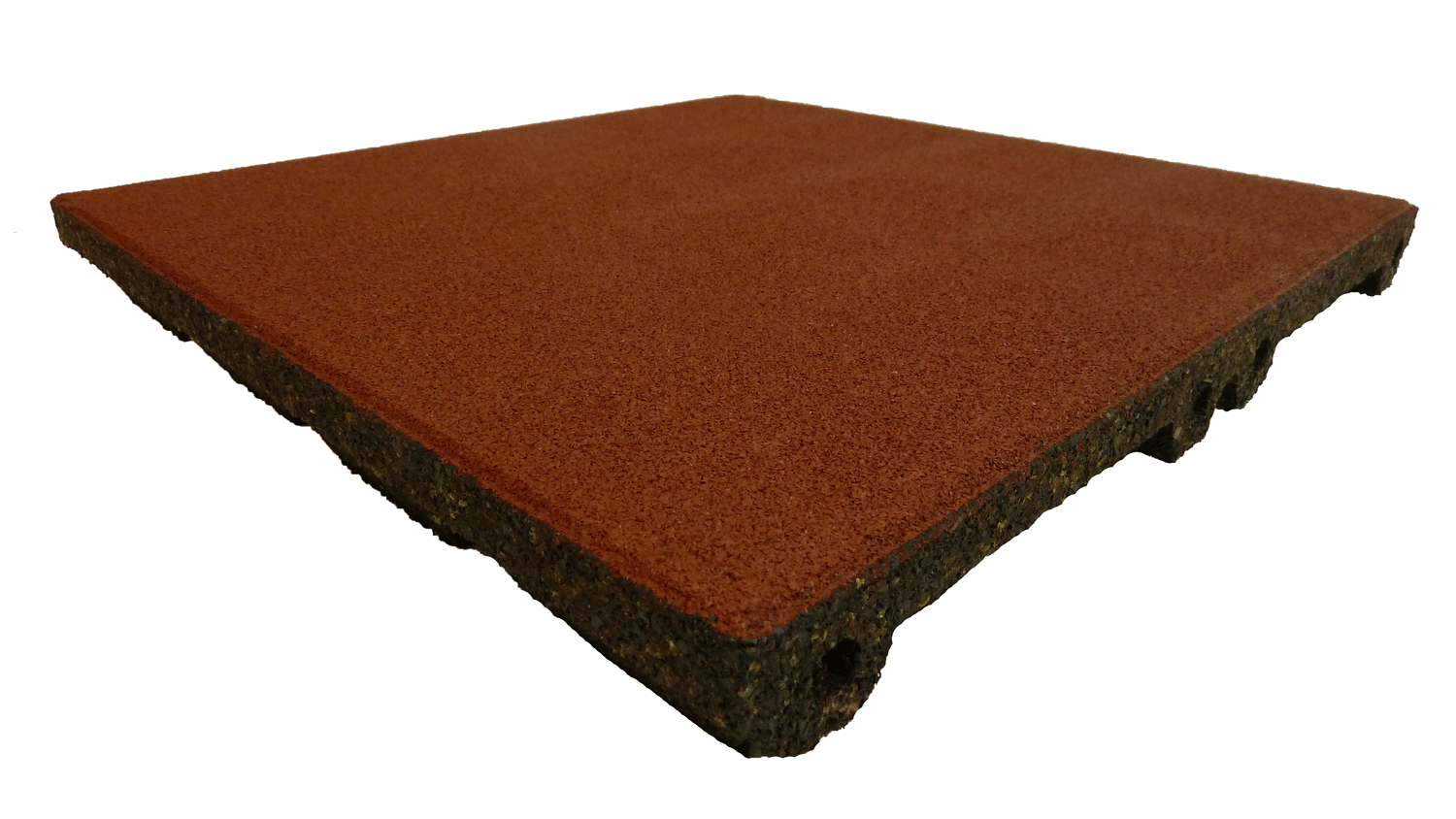Ergofloor Ergoplay Impact Gummifliser Faldunderlag 500x500x90 Mm Rød