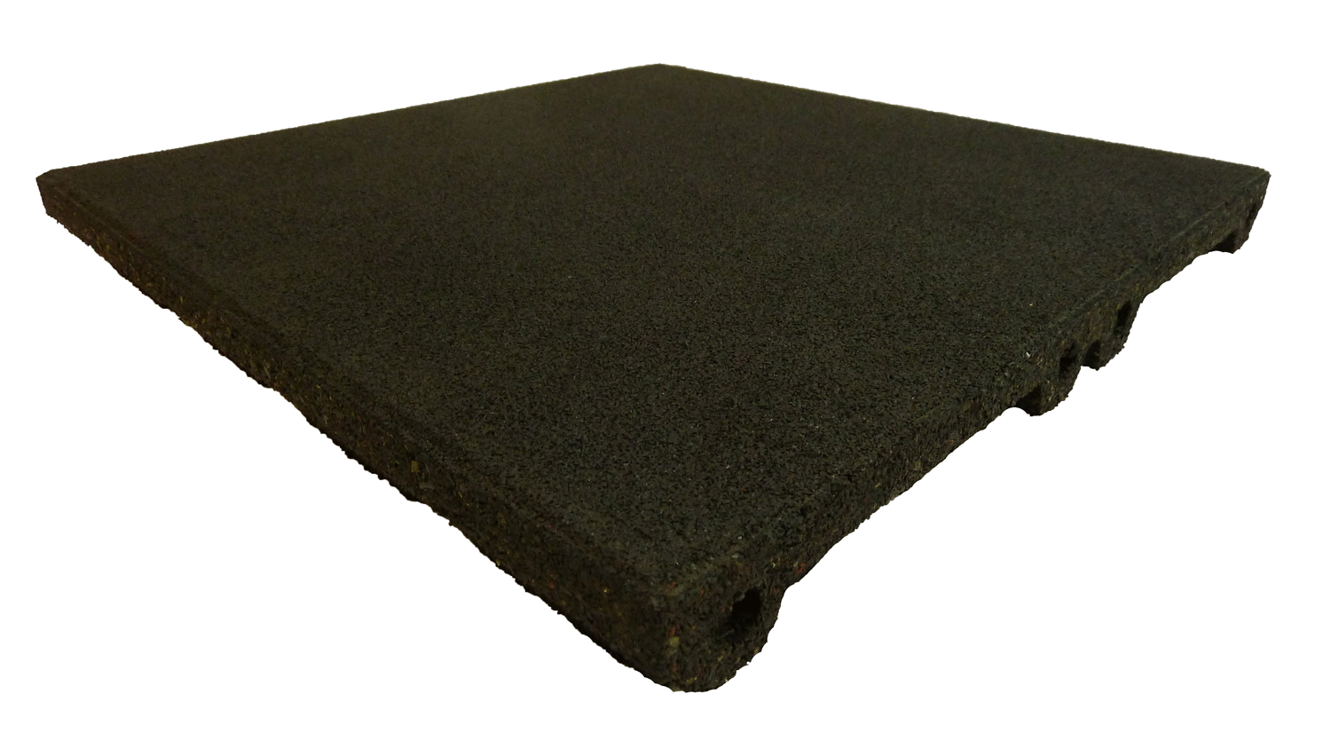 Ergofloor Ergoplay Impact Gummifliser Faldunderlag 500x500x60 Mm Sort