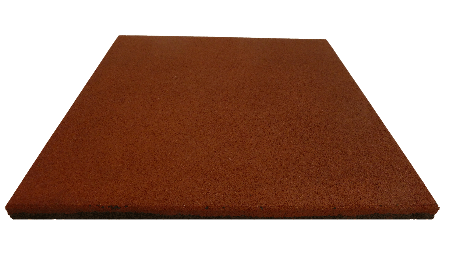 Ergofloor Ergotile Quad Gummifliser 1000x1000x15 Mm Rød C1