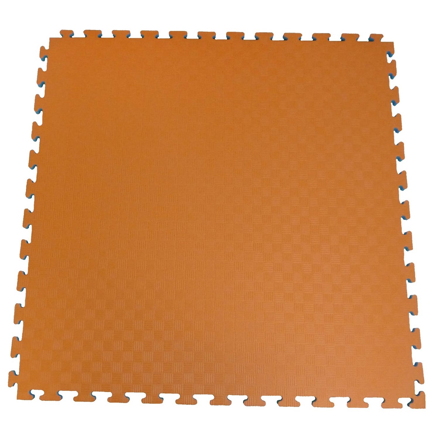 Ergofloor Eva Sikkerhedsmåtte 1000x1000 Orange Grå