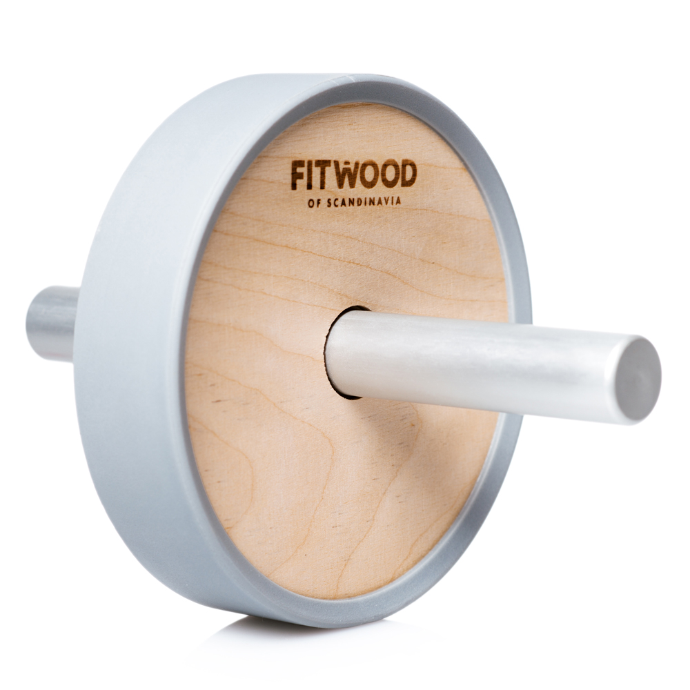 Fitwood Kivi Ab Wheel Træ Grå Alu Håndtag Grå Ring