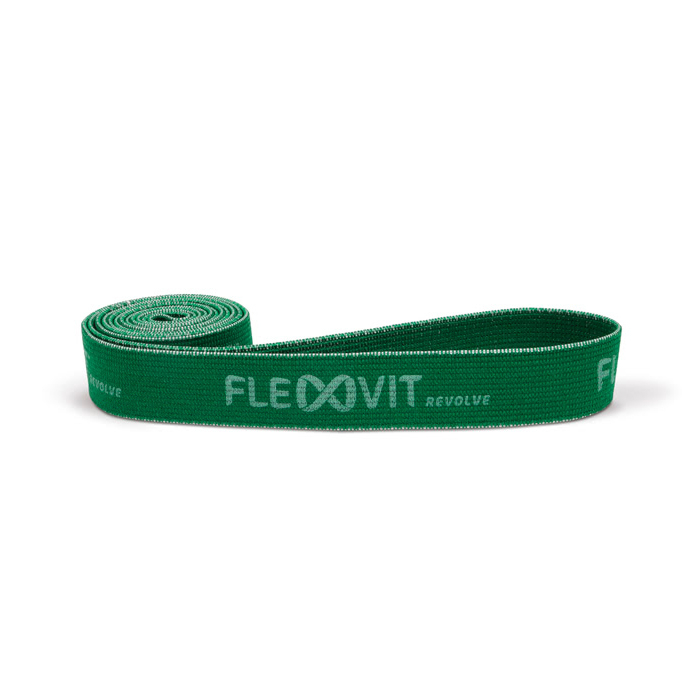 Flexvit Revolve Træningselastik Fitness Grøn