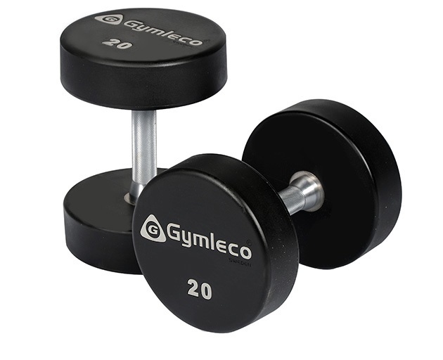 Gymleco 836 Runde Gummi Håndvægte 30 Kg Stk