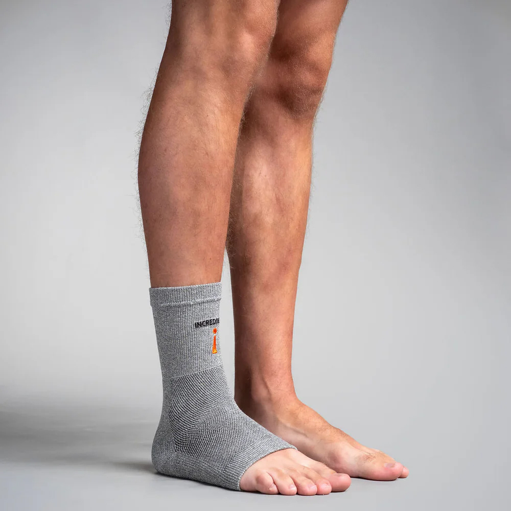 Incrediwear Ankel Sleeve Grå