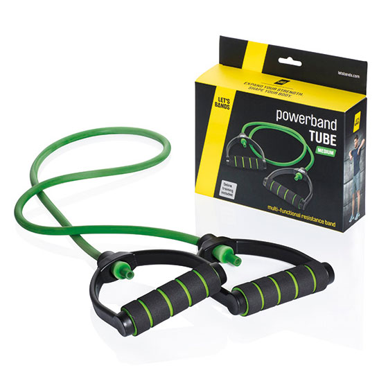 Lets Bands Powerbands Tube Grøn Medium