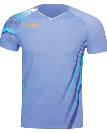 Li-ning Aayv165-  Side Effect  -shirt Light Blue