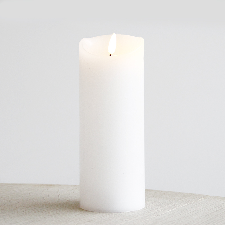 Luce Led Bloklys 20 Cm Hvid