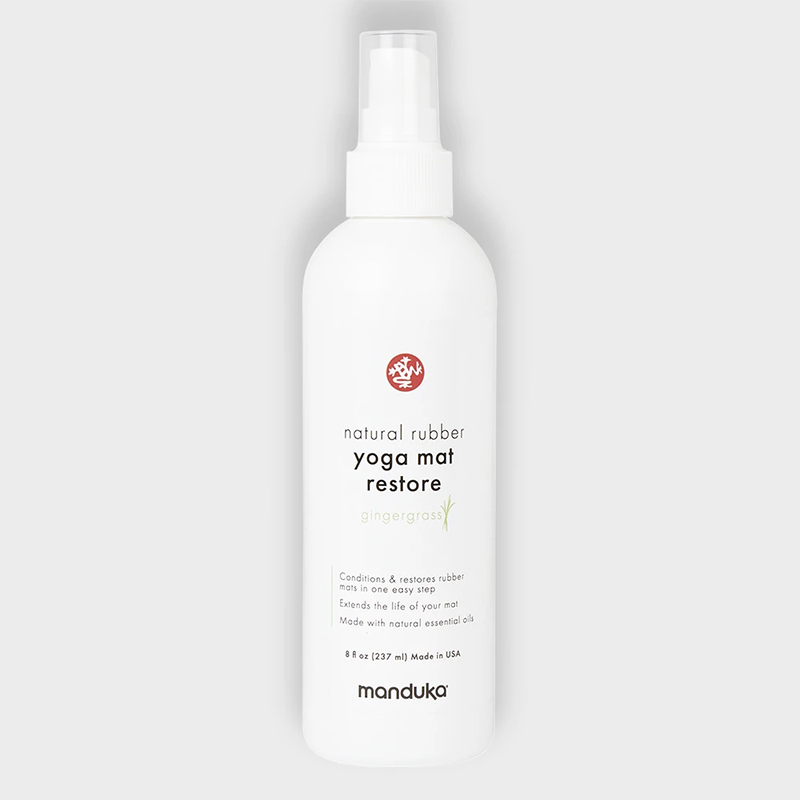 Manduka Natural Rubber Yoga Mat Restore Gingergrass 227 Ml