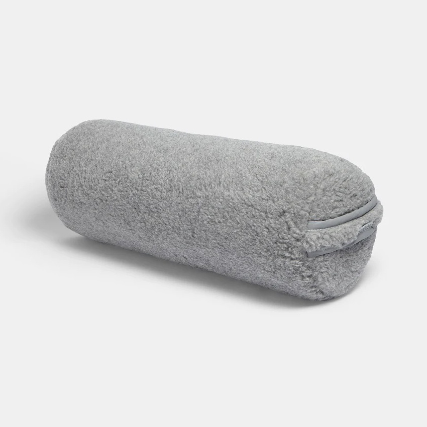 Manduka Yogapølle Uld Rund Grå