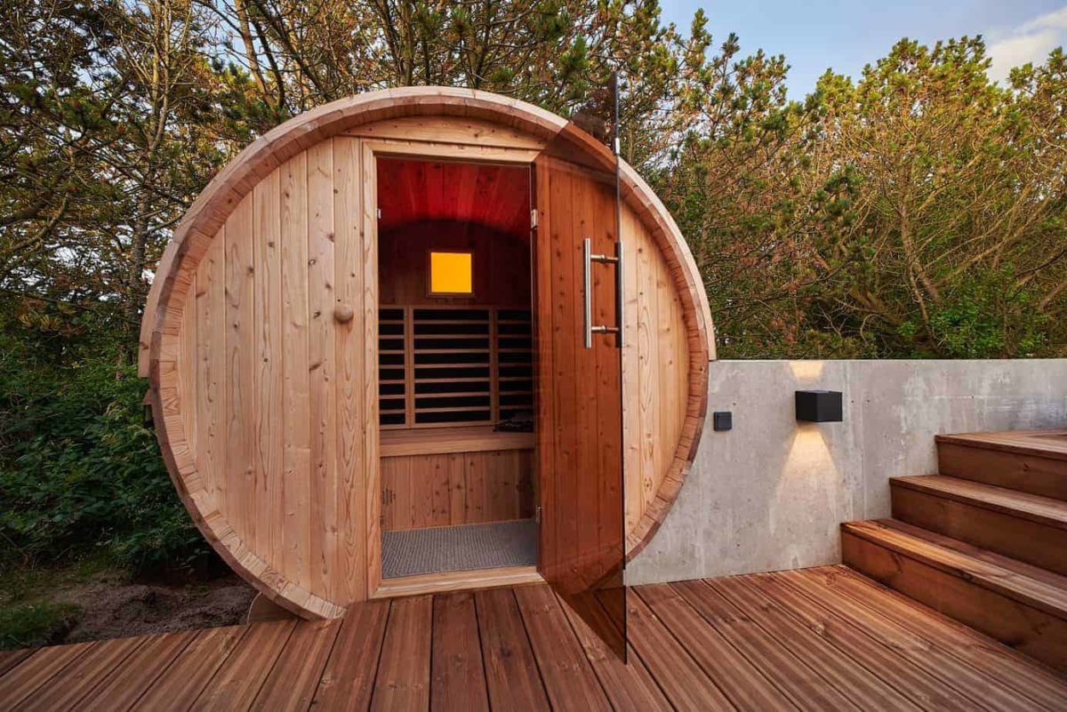 Maxxwell Narvik Udendørs Ir Sauna - Personer