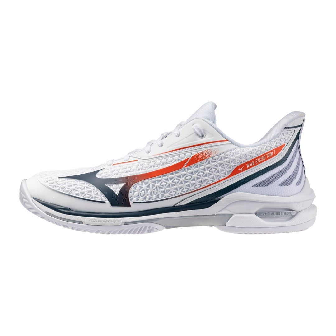 Mizuno Wave Exceed Tour   Cc      White Insignia Blue Orange  40