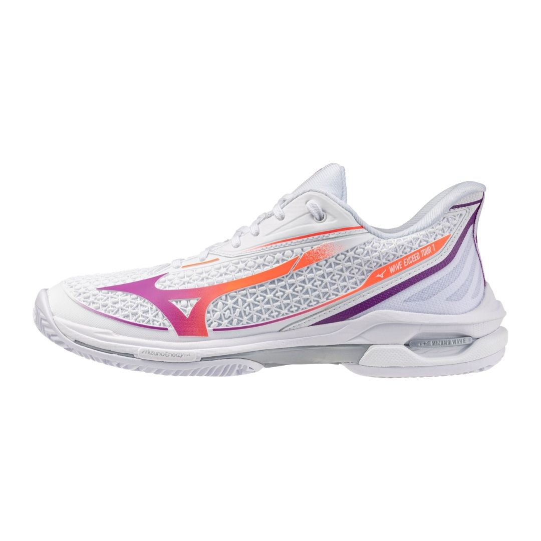 Mizuno Wave Exceed Tour   Cc      White Dahlia Lava Orange  36