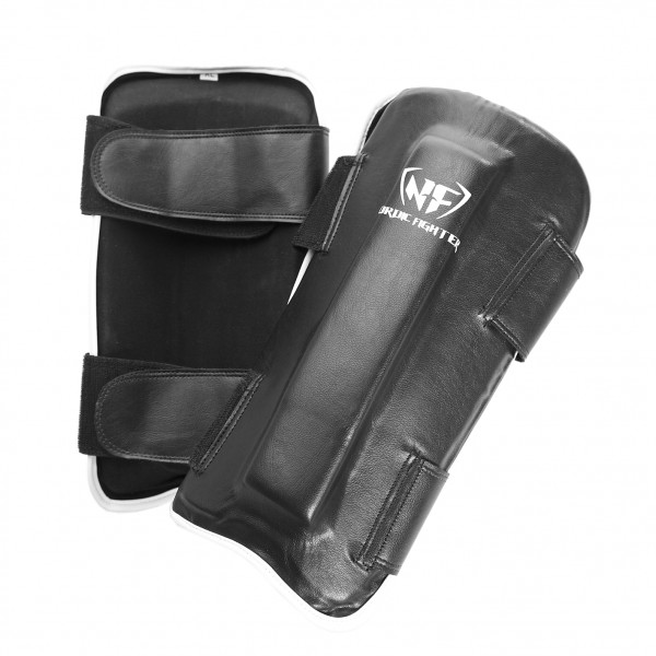 Nordic Fighter Shin Guards Instep Benskinne Black -large