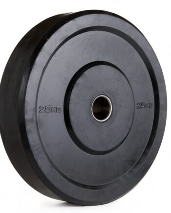 Nordic Fighter Sort Bumper Vægtskiver 20kg   50mm    Stk